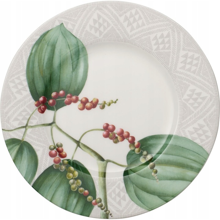 Farfurie salată Villeroy & Boch Malindi, 22 cm, Portelan Premium, design modern