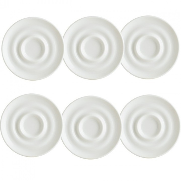 Bonna Kaff Tányérkészlet, 12cm, 6 darabos, porcelán