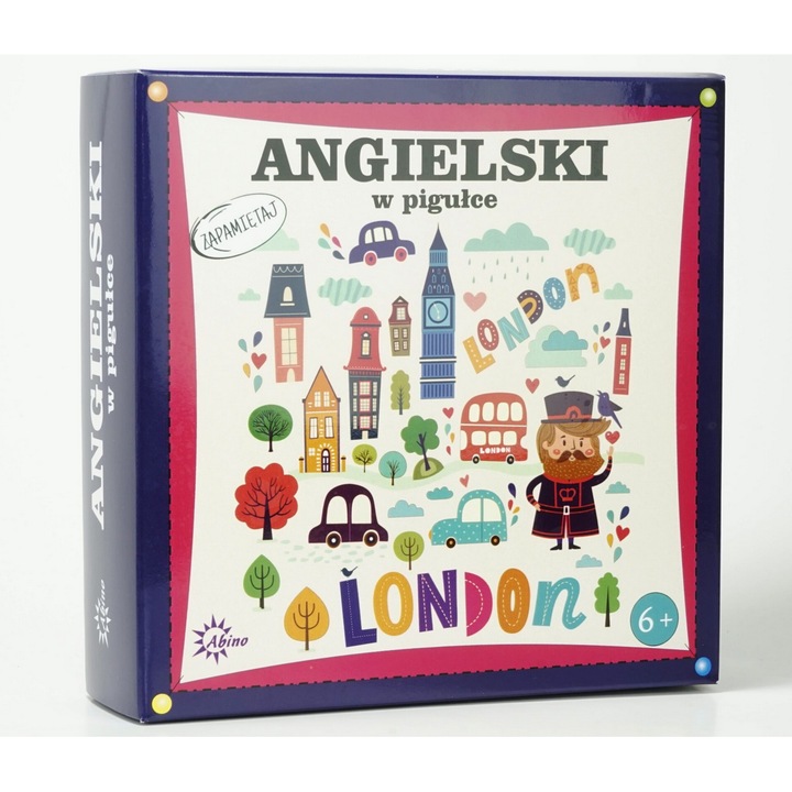 Joc educativ Anglia, 6+, set cu carti ilustrate