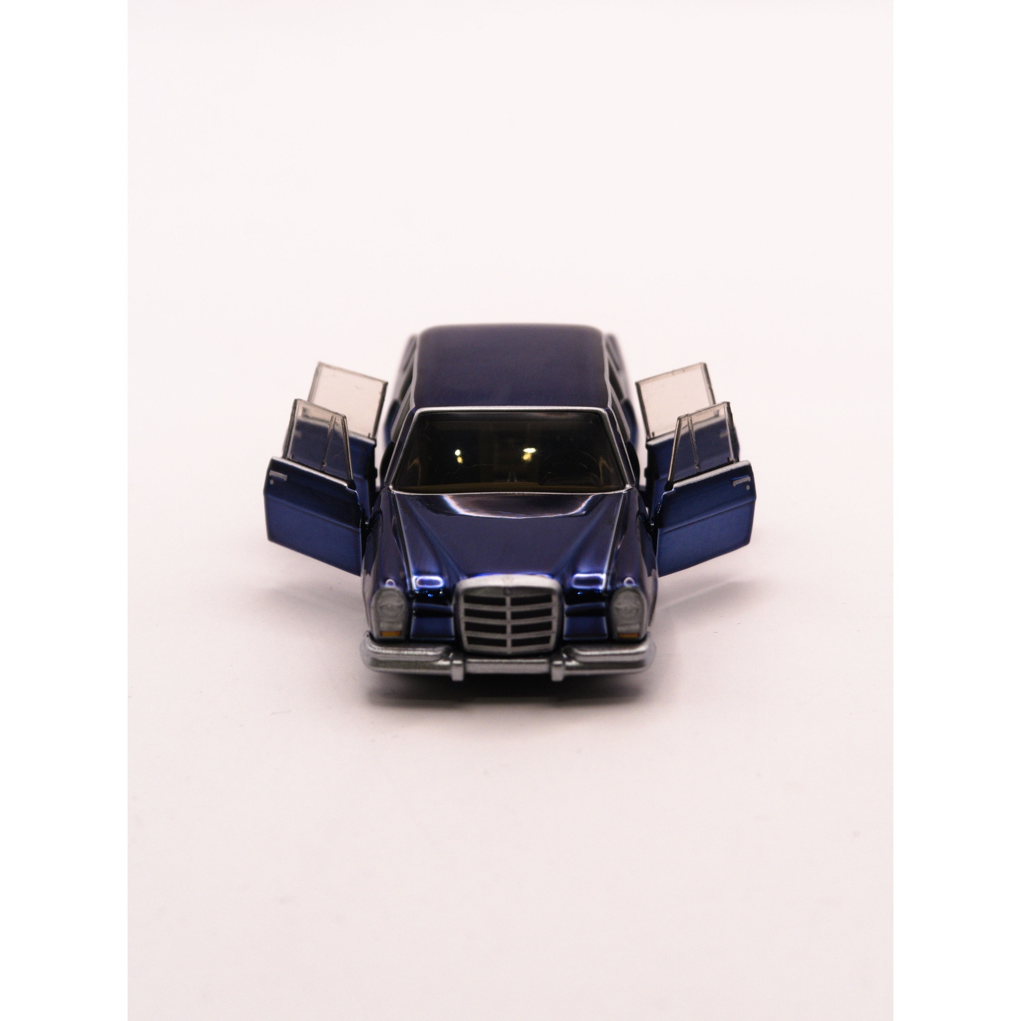 Masinuta Hot Wheels RLC Mercedes Benz 600, albastru, scara 1:64