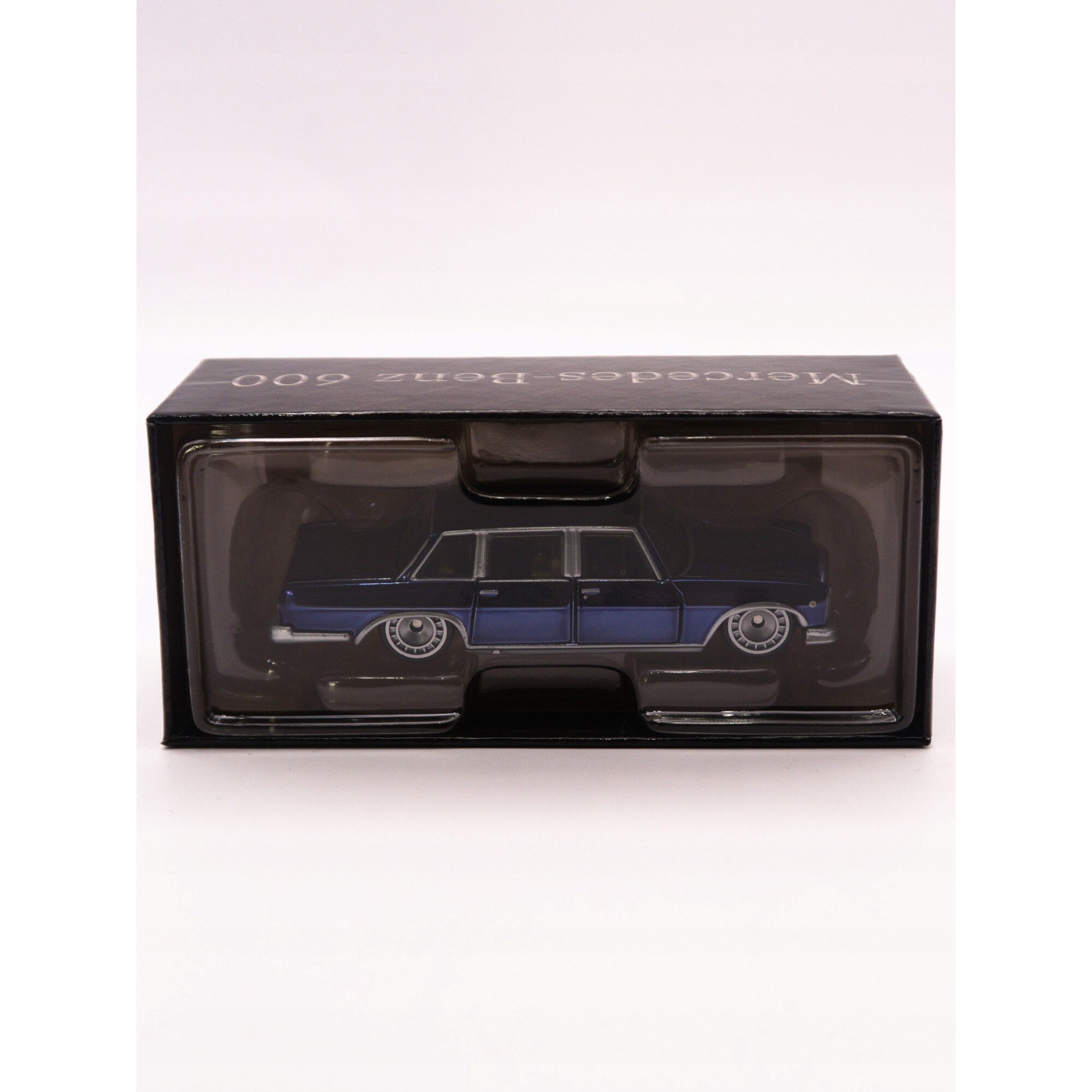 Masinuta Hot Wheels RLC Mercedes Benz 600, albastru, scara 1:64