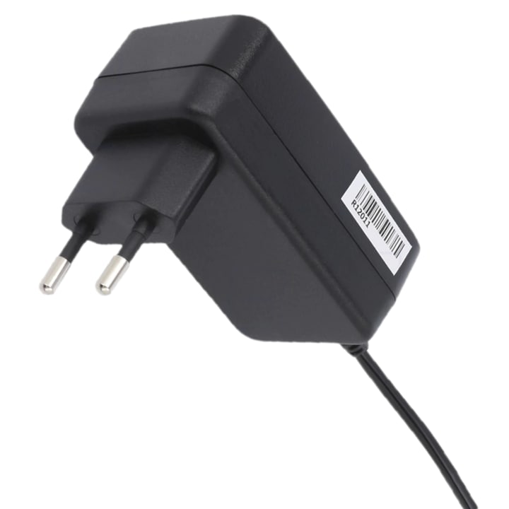 Adaptor 12V/1.5A/18W, POS, negru, mufa DC 2.1x5.5mm