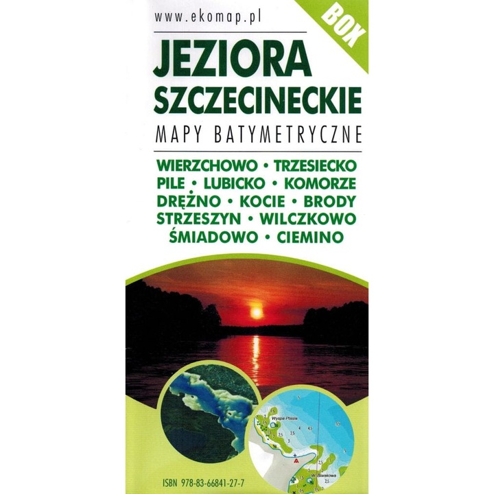 езеро Шчечинецко, EKO-MAP, полски, английски, немски