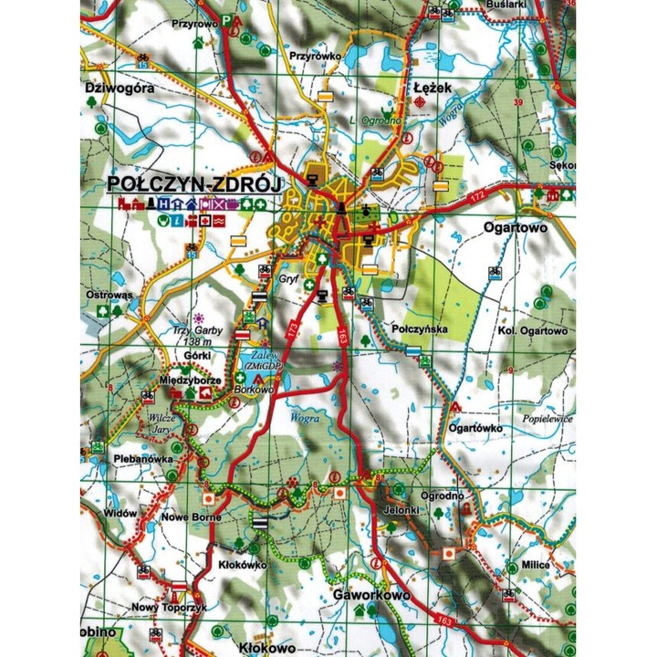 Pojezierza Drawskiego si Szczecineckiego 1:65 000, EKO-MAP