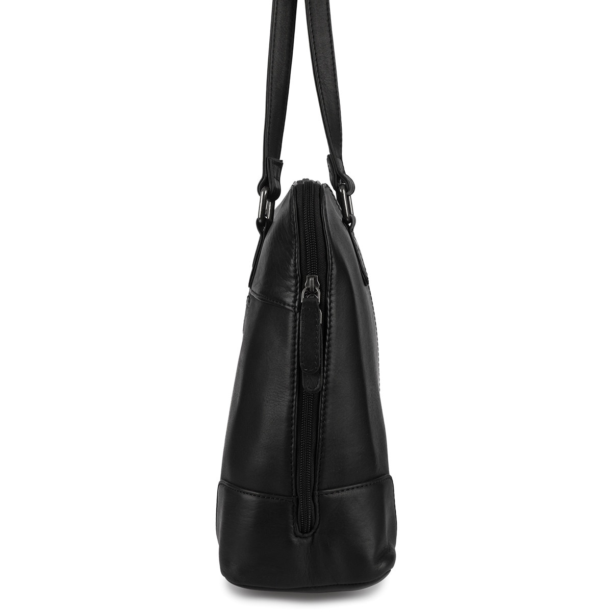 Geanta laptop dama Beltimore N35black, piele naturala, capacitate A4, organizare excelenta, culoare neagra