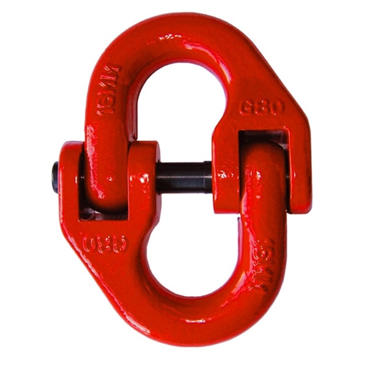 Omega bilincs, horganyzott, 6 mm, 1.12T, piros