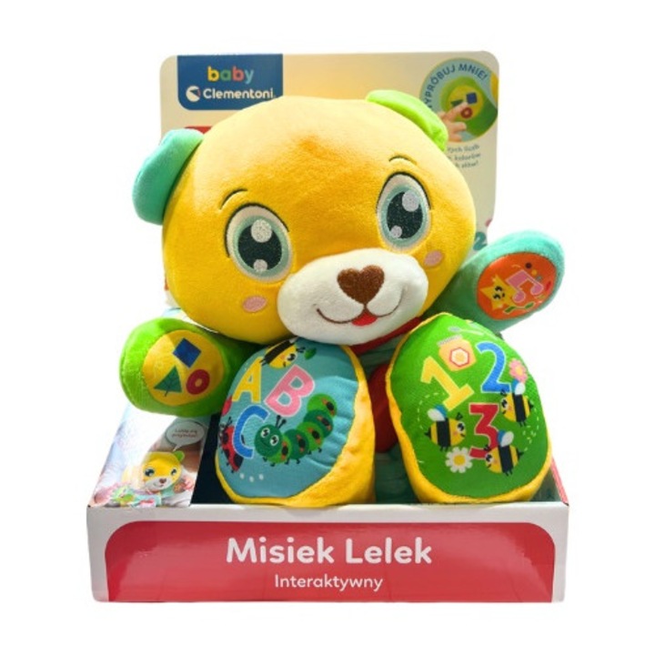 Jucarie de plus, Lelek, 50939, multicolor, 30x45cm