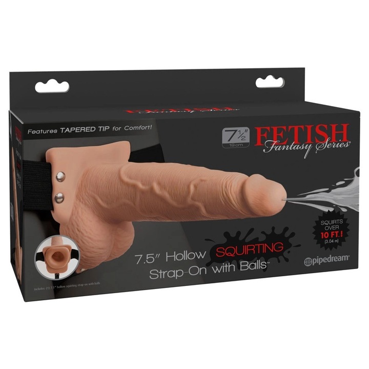 Strap on, Fetish Fantasy, 21.6 cm, PVC/ABS