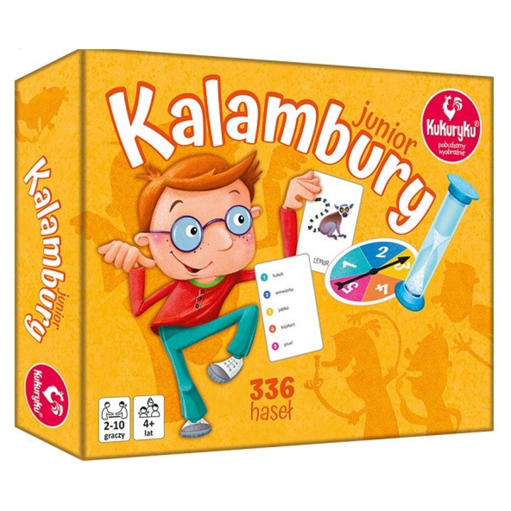 Настолни игри Гра Каламбури Джуниър, 64787, комплект, многоцветен