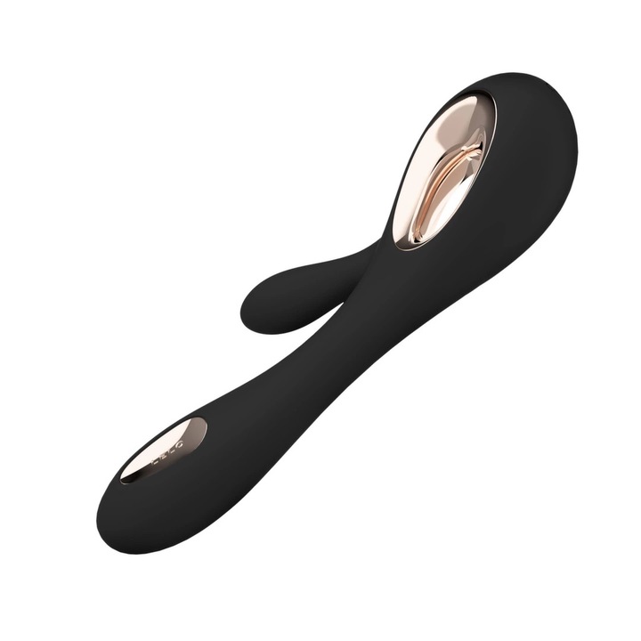 Вибратор, Lelo, 21.8x7.2x4.6см, черен, 8 режима на интензитет, водоустойчив