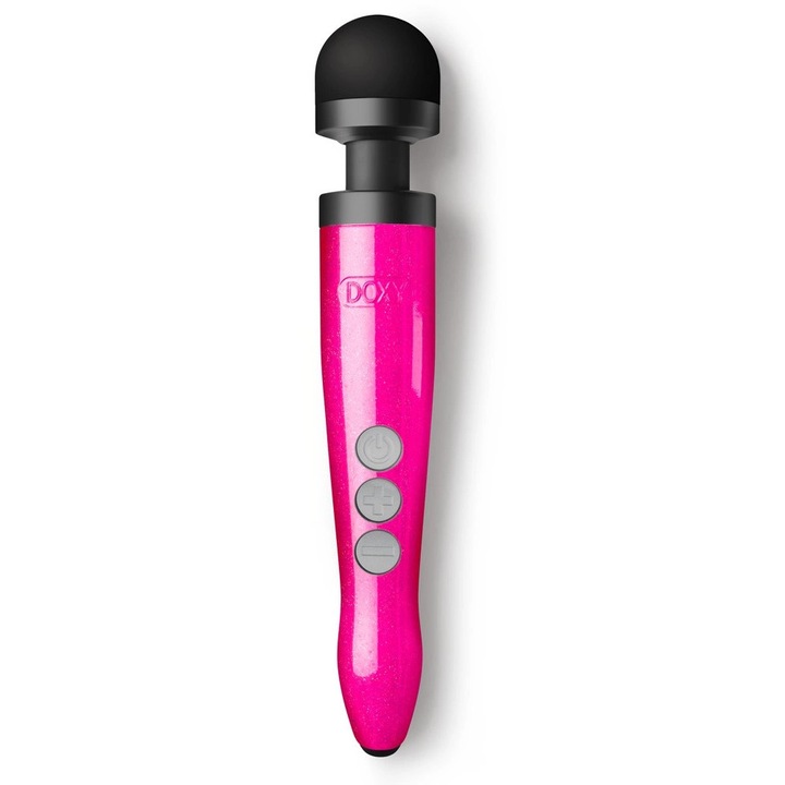 Vibrator, Doxy, roz, 28cm, cu pulsatie, USB