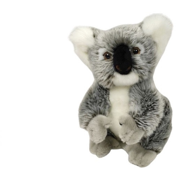 Koala de plus 28cm, multicolor, ideal pentru imbratisat si decorat