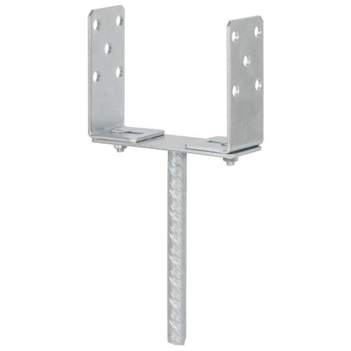 База за стълб, UN, 120x60-200x60x200x4mm, 10 броя