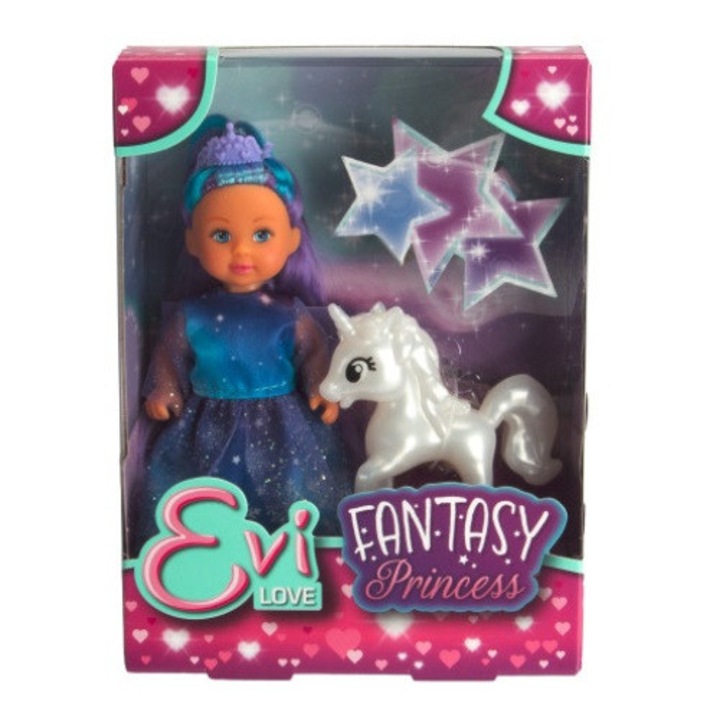 Evi Hercegnő Fantázia baba 573-3868, többszínű, 30x15cm