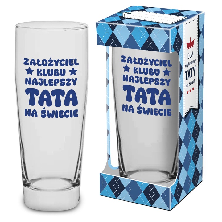 Söröspohár 500ml, luka, átlátszó
