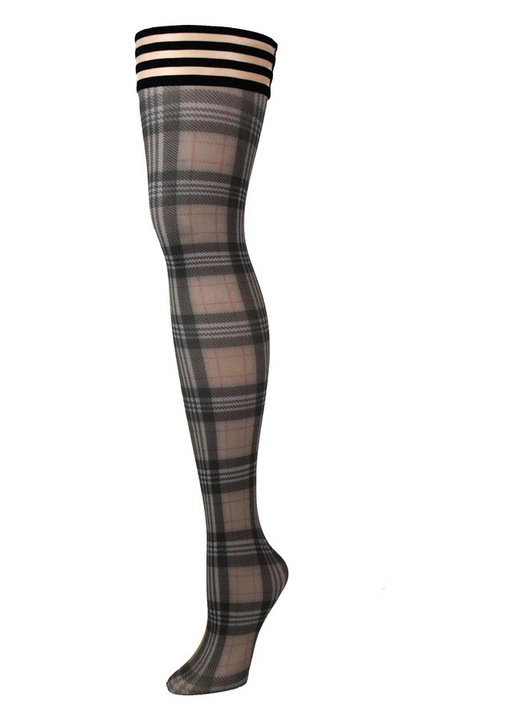 Kixies Lori model in carouri, Negru/Bej, L