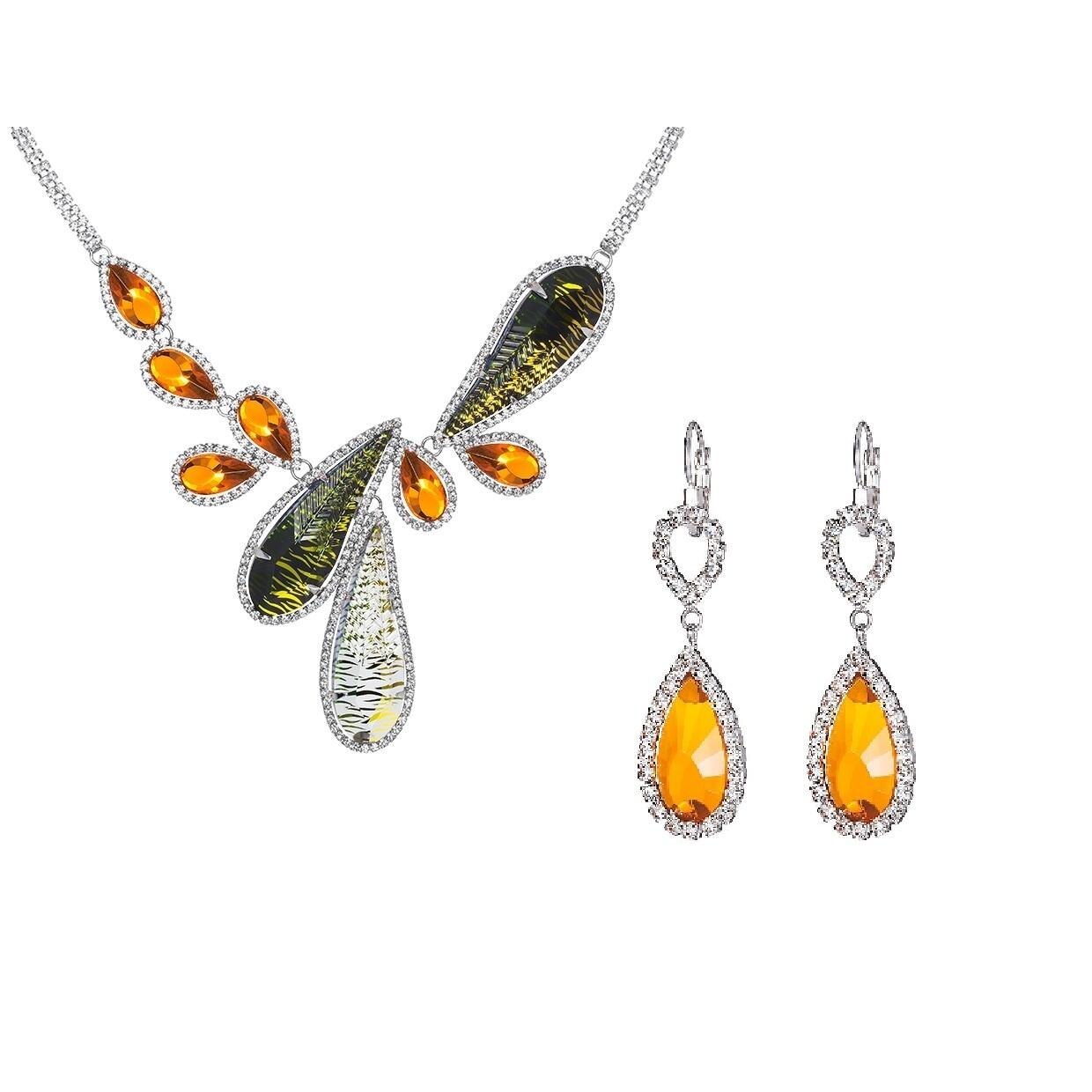 Set Preciosa, Orange, Thyra by Veronika, Orange