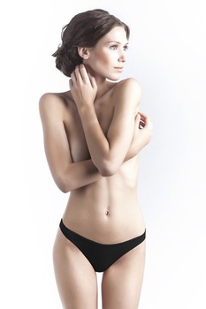 Chilot tanga de dama, Uniconf TF24, Negru Chilot tanga de dama, Uniconf TF24, Negru