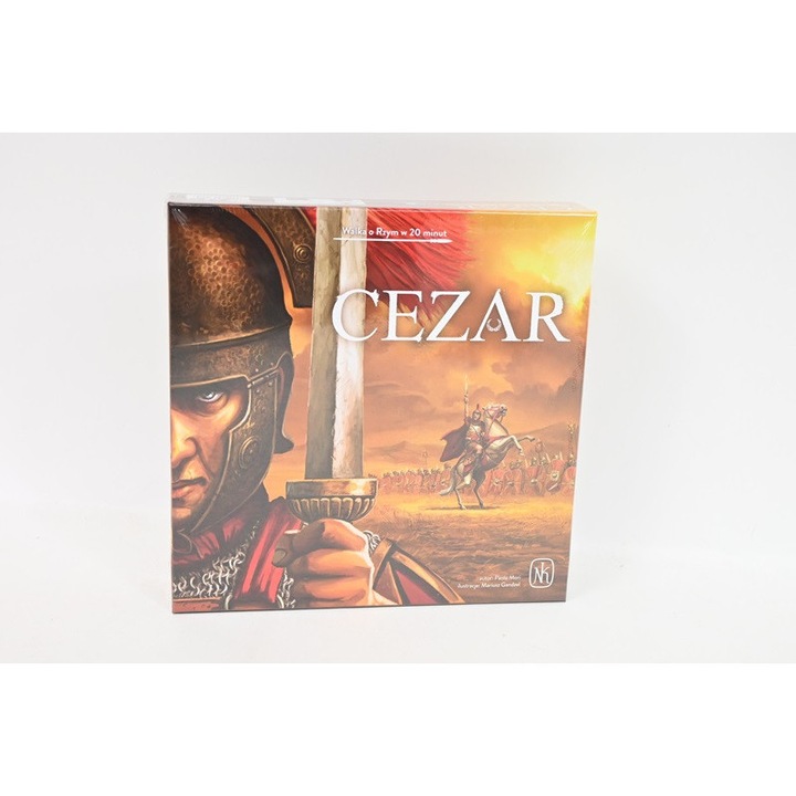 Joc de societate Cezar 79410, 4 variante de joc, 32 jetoane legiuni, 18 jetoane beneficii, multicolor