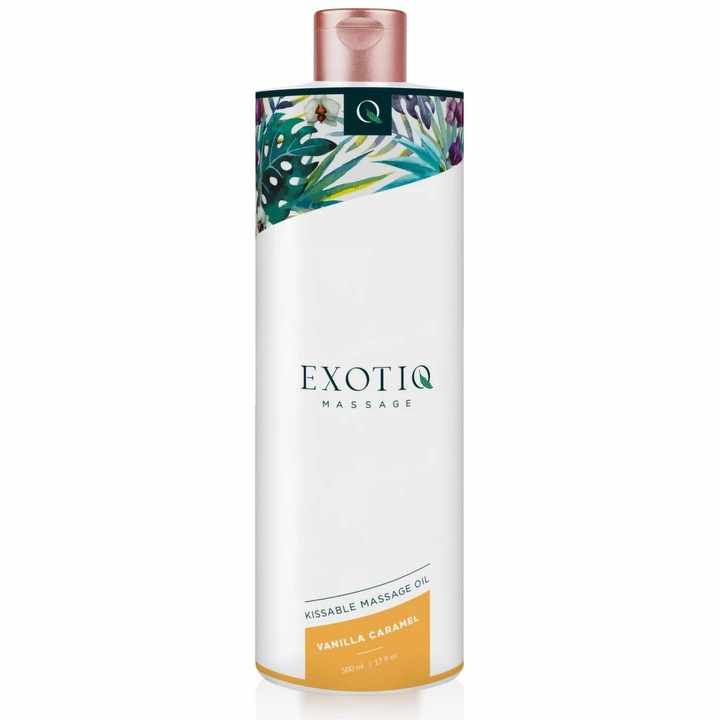 Lotiune de masaj Exotiq, vanilie-caramel, 500 ml