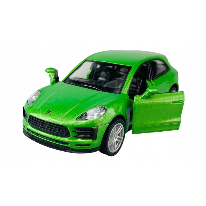 Masinuta Porsche Macan S Verde Metal RMZ City 12cm