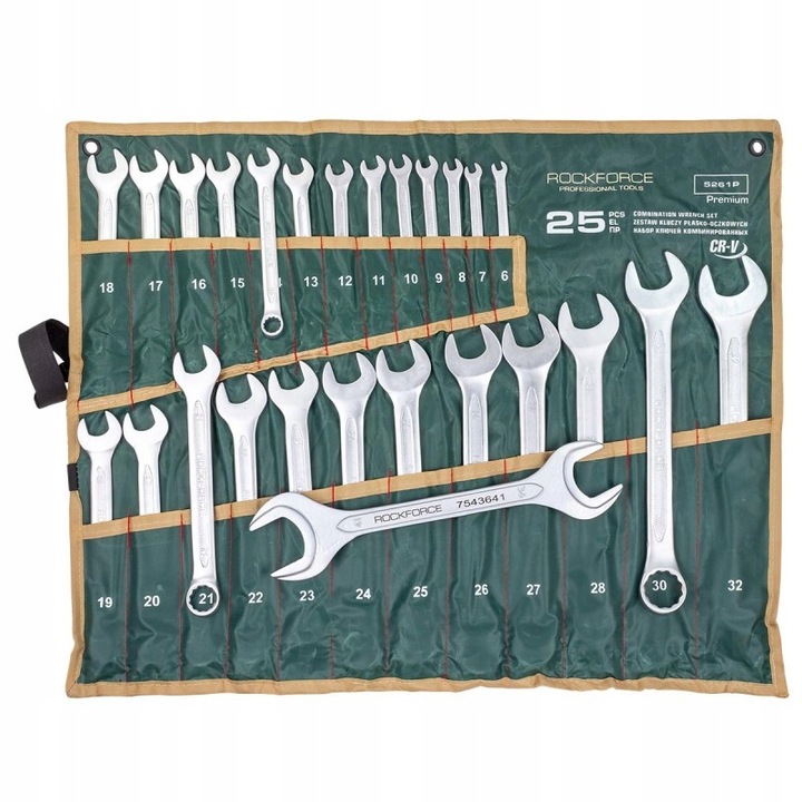 Set Chei Tubulare si Inelare 6-41mm, 26 Piese, Rockforce