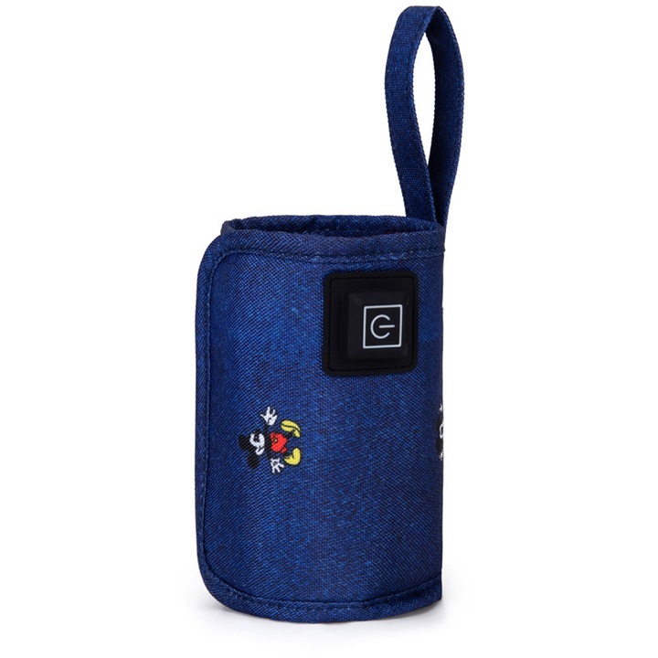 Incalzitor Portabil de Biberoane USB cu 3 Setari de Temperatura si Termostat Automat