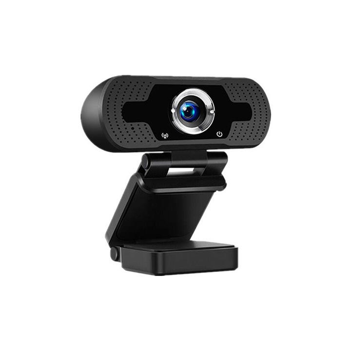 Уеб камера HD SARL, 1080P, вграден микрофон, USB 3.0, черна