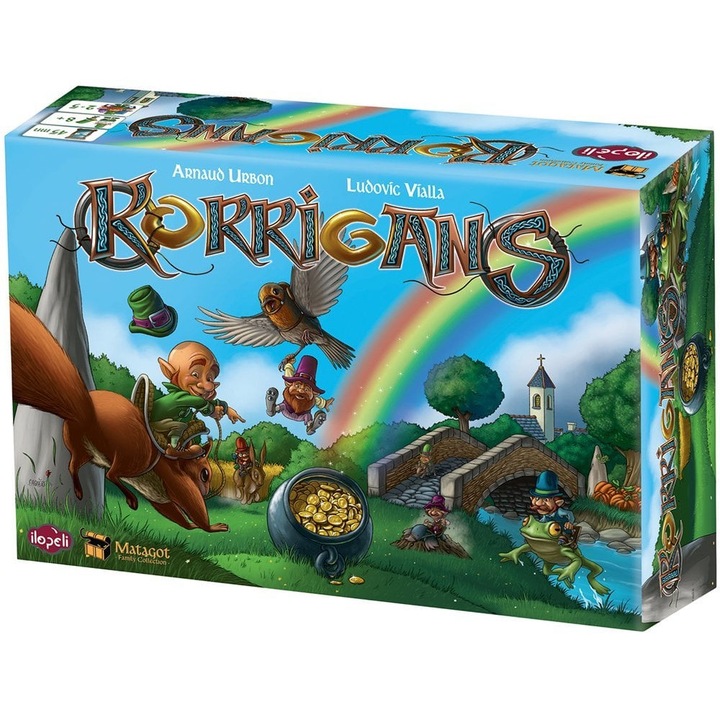 Joc de societate Korrigans, Matagot, 2 spiridusi, 35x25cm