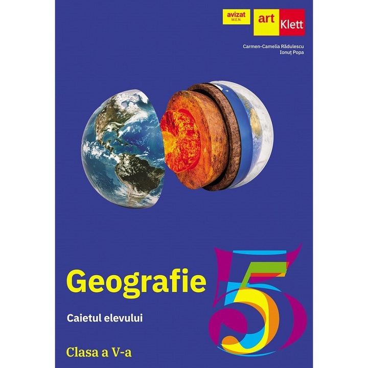 Geografie - Caietul Elevului, Carmen Camelia Radușescu, Ionuț Popa, 2024