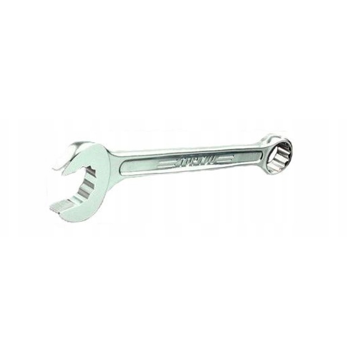 Cheie fixa-inelara 19 mm, profil 12 laturi, 223 mm lungime, Cr-V