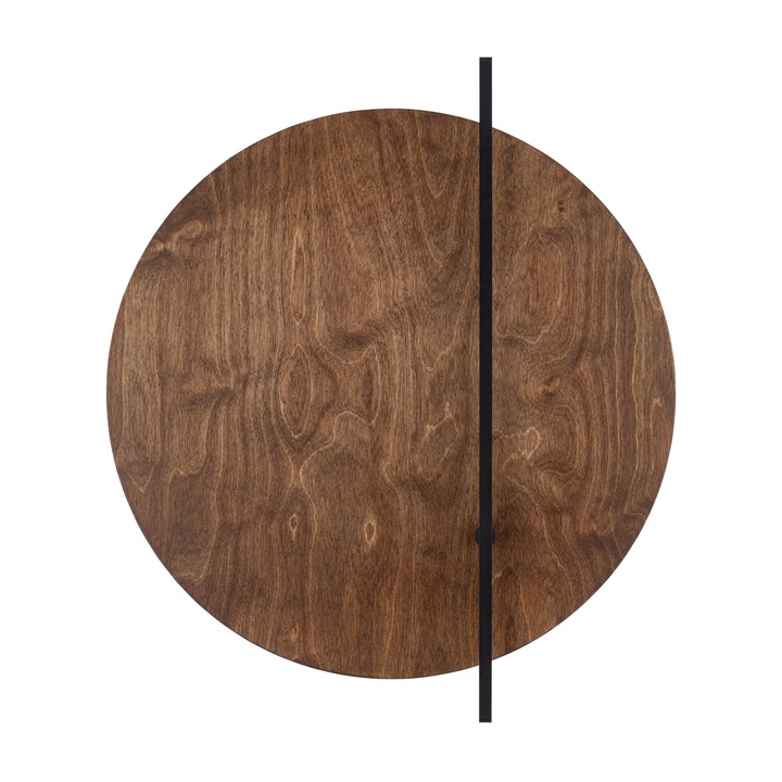 Aplica Sunset, 7W, LED, sötét fa, 50x58x7cm