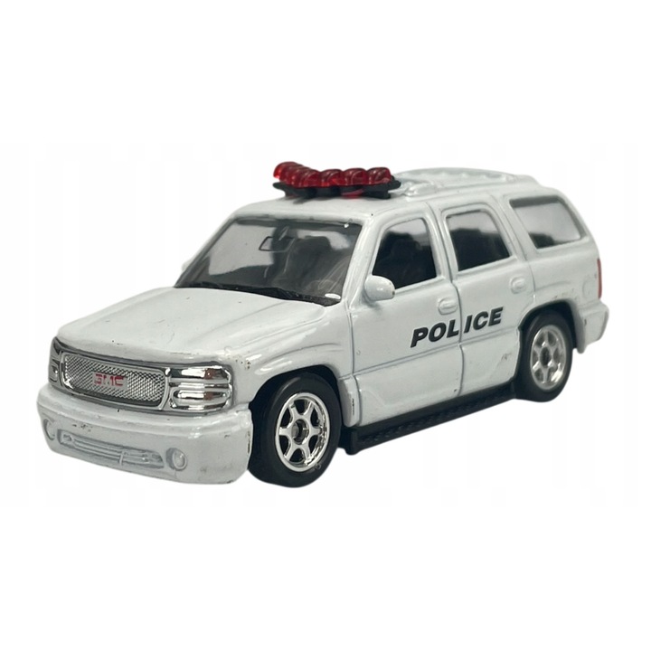 Masinuta Metalica Welly GMC Yukon Denali Politie 1:60