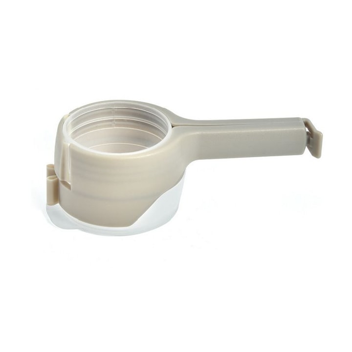 Set clips de depozitare alimentara multifunctionale, cu sigiliu pentru pungi si cioc de turnare, reutilizabile, pentru gustari, cereale si cafea