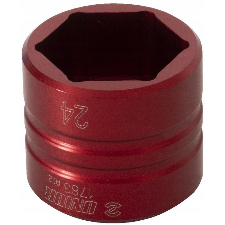 Вложка Unior 30mm анодизиран алуминий червен 40x30mm 57g