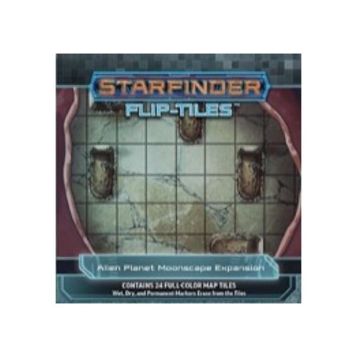 Starfinder Flip-Tiles: Alien Planet Moonscape Expansion