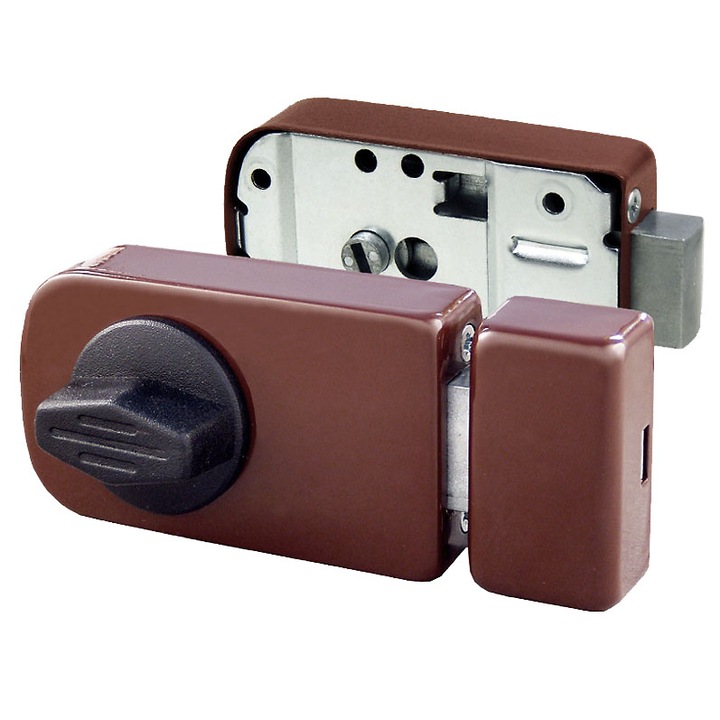 Broasca aplicata cu butuc MINOS 50mm, maro