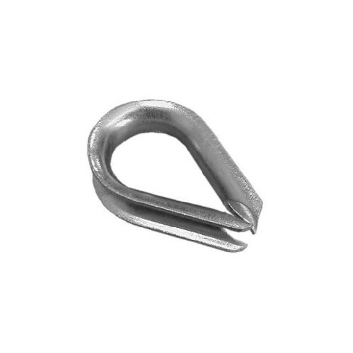 Brida pentru cablu UN, 20mm, zincata, DIN 6899B