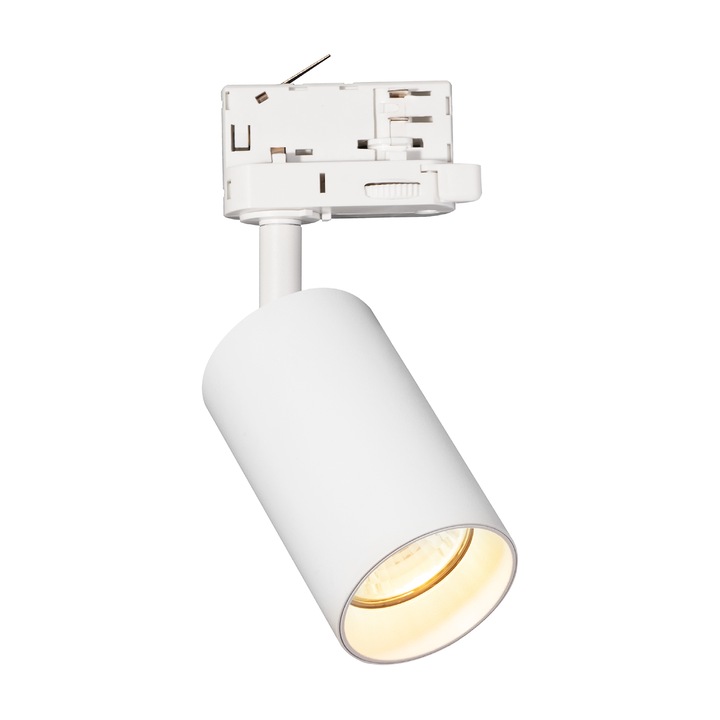 Спот LED Milagro Pipe, бял, 10W, 6x6x14см