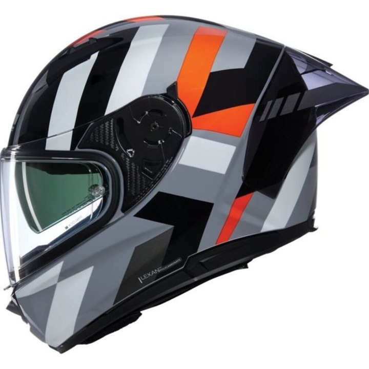 Casca Moto Full-Face N60-6 Sport Dinamico 345 Grey Orange Black 2025 XL (61/62)