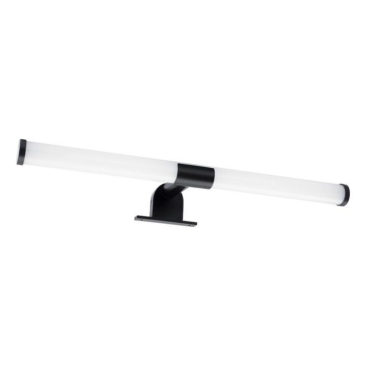 Milagro Apa LED fali lámpa, 6W, IP44, 3000K, 12x40x6cm, fekete