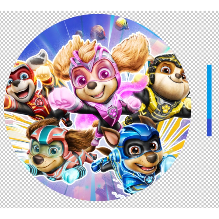 Комплект пинята Пес Патрул за декорации за парти Пес Патрул/Декорации за рожден ден Пес Патрул, InBoxxarty, аксесоари за парти Пес Патрул, многоцветен, 4 части