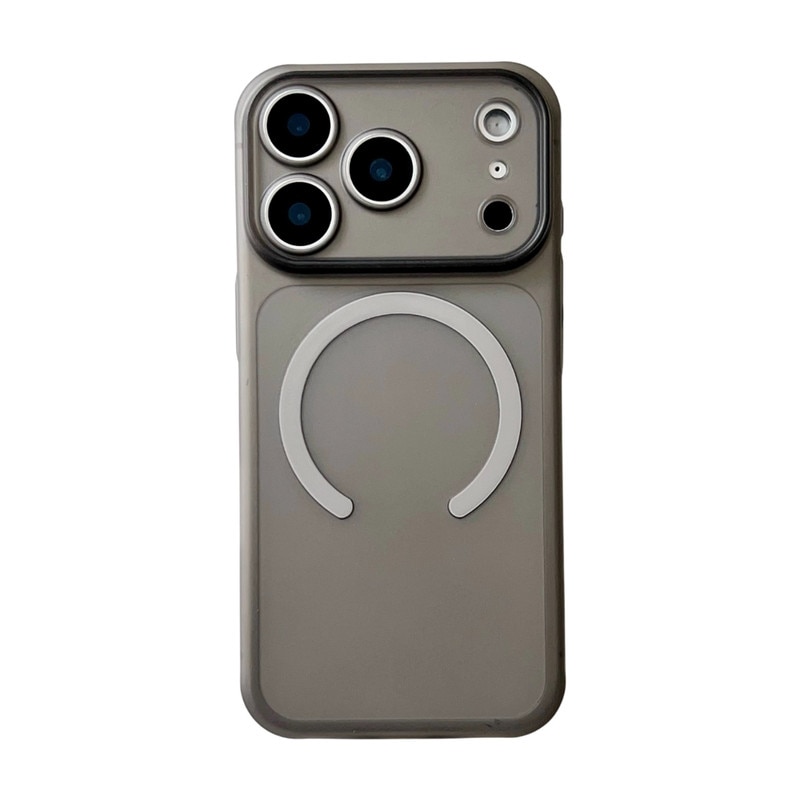 Husa telefon, Apple iPhone 17, gri, ultra-subtire, anti-zgarieturi