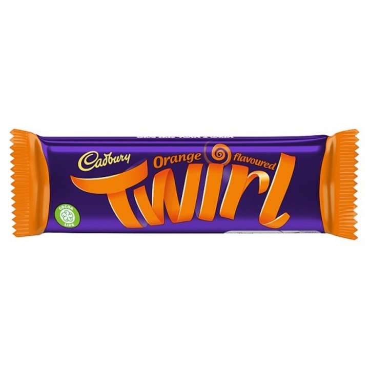 Ciocolată Cadbury Twirl Orange, 43g