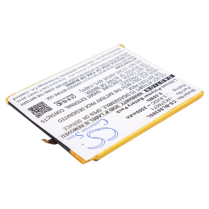 Baterie TECHTEK CS-BLS030SL Li-Polymer 2500mAh