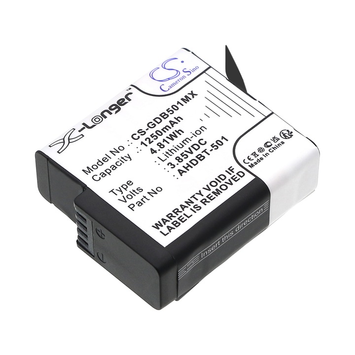 Baterie TECHTEK CS-GDB501MX Li-ion 1250mAh