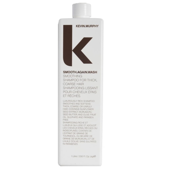 Sampon de par Kevin Murphy, Smooth Again Wash, 1000 ml, pentru netezire