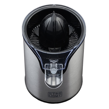 Storcator de citrice Star-Light CJ-100W, 100 W, 0.34 l, 1 Viteza, Doua conuri, Negru/Inox