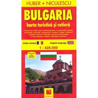 Bulgaria. Harta turistica si rutiera