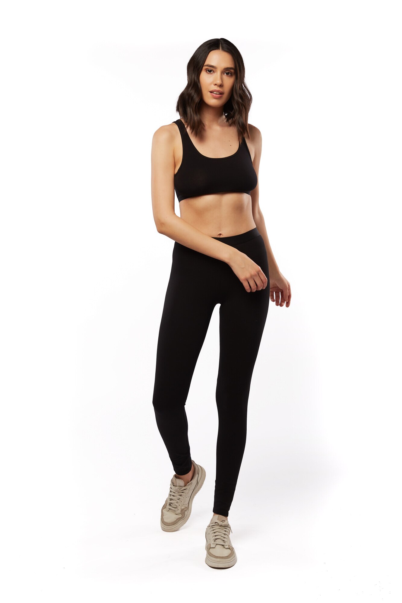 Colanti femei CF02, Negru, S